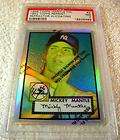 MICKEY MANTLE 1996 FINEST #2 REFRACTOR 1952 TOPPS ROOKIE PSA 7 NM WITH 