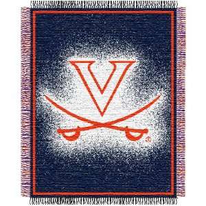  University of Virginia Cavaliers Throw   Triple Woven 