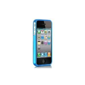  Apple iPhone 4 (AT&T/Verizon) Tinted Blue with Side Grip 