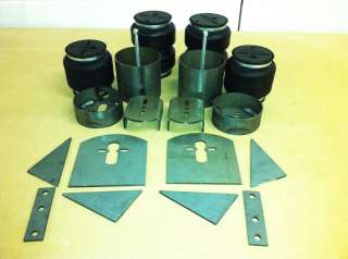   Lincoln Continental Front & Rear Brackets + Bags Air Ride Suspension