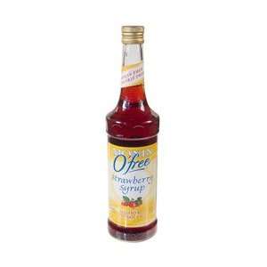Monin OFree Strawberry, 750 Ml (01 0041) Category Syrups  