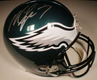 Michael Vick Signed Eagles Full Size Riddell Helmet  