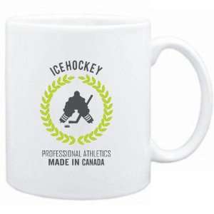  Mug White  Ice Hockey MADE IN CANADA  Sports Sports 