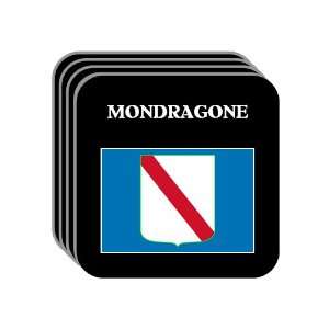 Italy Region, Campania   MONDRAGONE Set of 4 Mini Mousepad Coasters