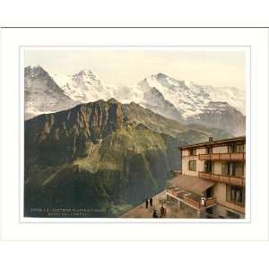 Schynige Platte Eiger Monch and Jungfrau Bernese Oberland Switzerland 