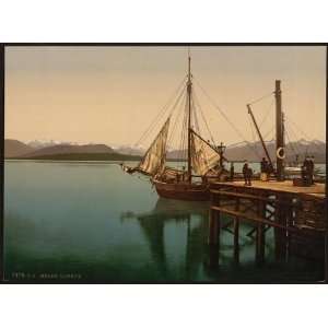  Photochrom Reprint of With Havnen, Molde, Norway