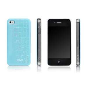   for iPhone 4 / 4S (Mosaic Hologram, Blue) Cell Phones & Accessories