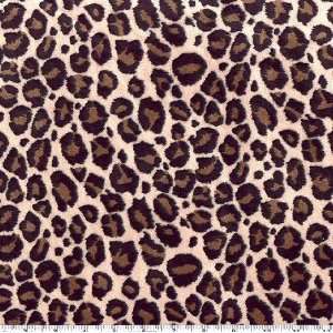  60 Wide Minky Cheetah Fabric By The Yard Arts, Crafts & Sewing