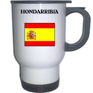  Spain (Espana)   HONDARRIBIA White Stainless Steel Mug 