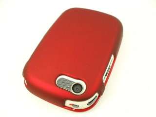 FOR HP VEER 4G PHONE RED HARD COVER CASE ACCESSORIES  