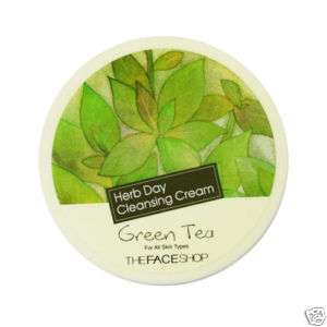 The Face Shop]Herb Day Cleansing Cream 150ml_Green Tea  
