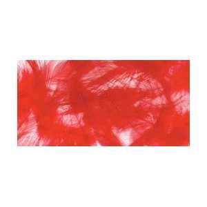  Zucker Feather Marabou Feathers .25 Ounces Red B704 R; 6 