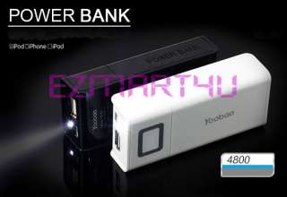 Yoobao Power Pack/Bank 4800mA Portable Charger Black  