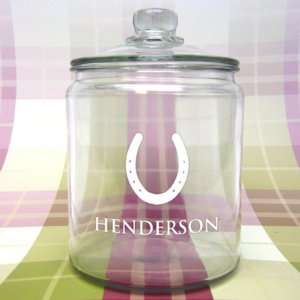  Horseshoe Candy Jar