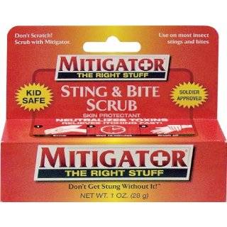  Mitigator [5 Tubes] Insect Sting & Bite Treatment Scrub, 1 