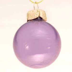  Lavender Ball Ornament   4 Lavender Ball Ornament