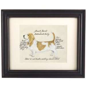 Basset Hound Dog Print  Ballard Designs