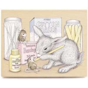  Bunny R.N.   Rubber Stamps Arts, Crafts & Sewing