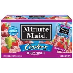 Minute Maid Berry Punch Coolers 10 pk Grocery & Gourmet Food
