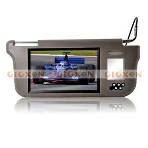 Sun Visor with 9 Inch LCD Monitor (Grey, Right)  