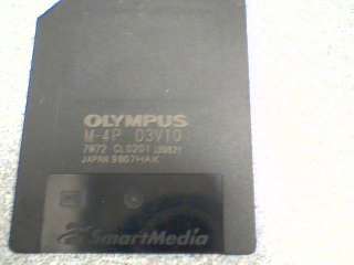 OLYMPUS 4MB SMARTMEDIA CARD~ONE PIECE~ OLYMPUS 4MB 3.3 M 4P D3V10 