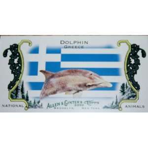   Topps Allen and Ginter Mini National Animals #NA36 Dolphin   Greece