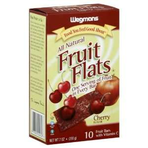 Wgmns Food You Feel Good About Fruit Bars, Fruit Flats, Cherry Flavor 