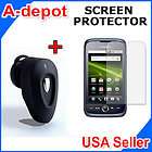 New Bluetooth Headset + Screen Protector For Huawei Ascend M860 