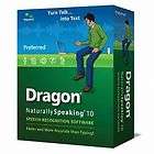 Dragon Naturally Speaking 10 Preferred With Headset NEW 780420119642 