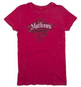 Mathews Ladies Victorian Pink Short Sleeve T Shirt MATM10SL2  
