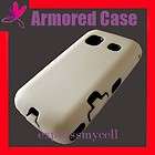 Premium WHITE Impact Armor Case Cover 4 Straight Talk S