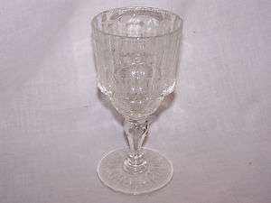 Incredible Moser Lobmeyr Cut & Etched Wine Glass / Stem Circa 1890 
