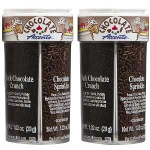 Dean Jacobs Chocolate Ice Cream Accents, Lg, 4.68 oz, 2 pk  