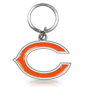   Chicago Bears 3D Emblem Metal Key Chain, Official Licensed Automotive
