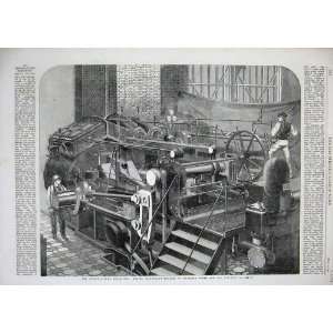  Messrs Maudslay Engines Valiant Manchinery Art 1862