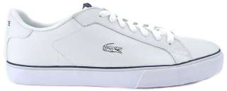 LACOSTE MENS MARLING SPM 7 20SPM7229X96 WHITE / DARK BLUE CASUAL SHOES 
