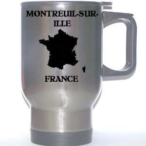  France   MONTREUIL SUR ILLE Stainless Steel Mug 