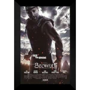  Beowulf 27x40 FRAMED Movie Poster   Style D   2007