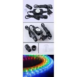  10x Light Connectors & Power Cords for LED Rope Lights 