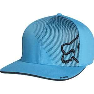 Fox Racing Format Mens Flexfit Casual Wear Hat/Cap   Electric Blue 