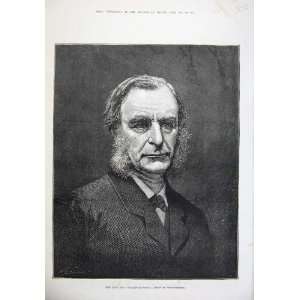  1875 Fine Art Rev. Charles Kingsley Canon Westminster 