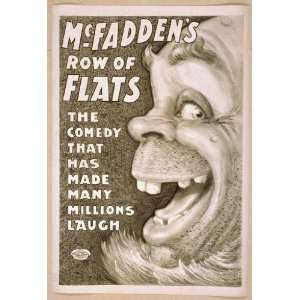  Poster McFaddens row of flats the comedy that has made 