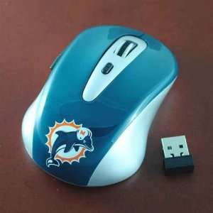  Miami Dolphins 2.4G Wireless Optical Field Mouse 