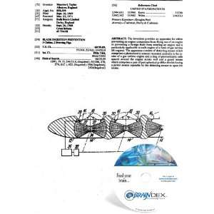    NEW Patent CD for BLADE INGESTION PREVENTION 