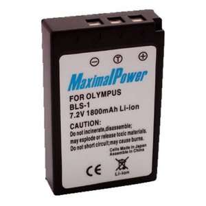  Maximal Power DB OLY BLS 1 Replacement Battery for Olympus 
