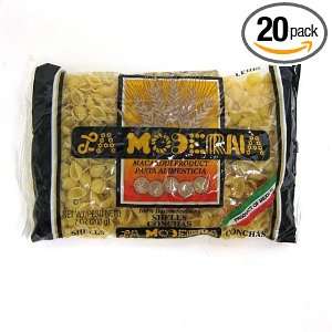 La Moderna/Interamerican Foods Pasta, Shells, 7 Ounce (Pack of 20 