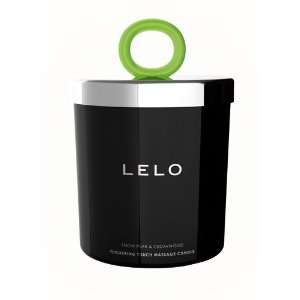  LELO Flickering Touch Massage Candle, Snow Pear/Cedarwood 