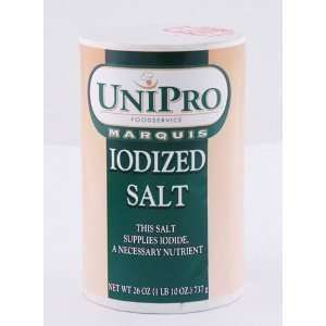 Iodized Salt 26 Oz  Grocery & Gourmet Food
