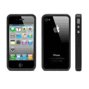  Black Bumper Soft Tpu Skin Gel Cover Case for Apple Iphone 