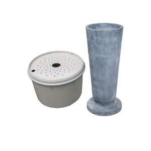  Modern Classic Fountain Kit   XLarge/Gray Slate Patio 